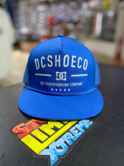 Gorra DC wall bitten blu
