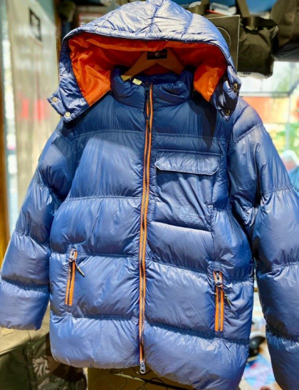 Campera Rusty (Naranja/Azul)