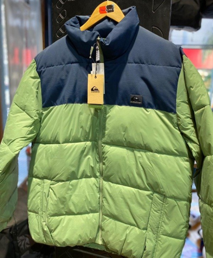 Campera Quiksilver (Verde/Azul)