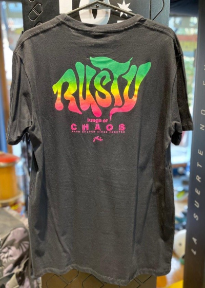 Remera Rusty Smoke Grunge
