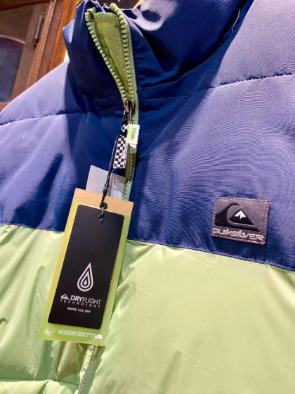 Campera Quiksilver (Verde/Azul)