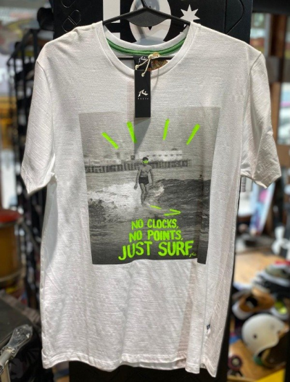 Remera Rusty Surf Fluor