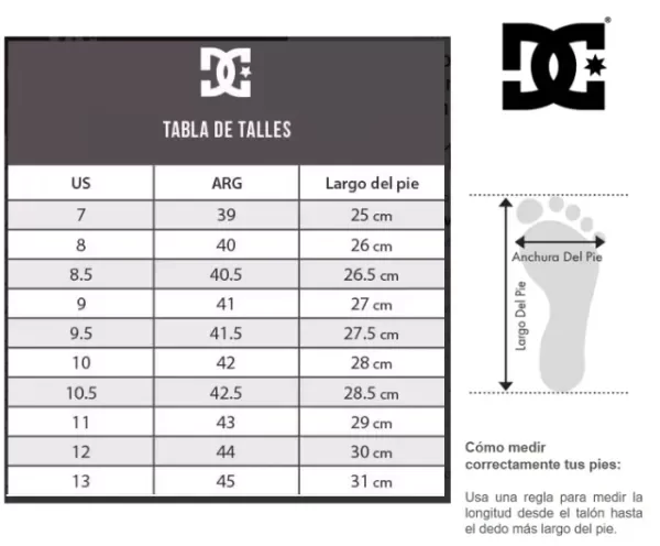 Dc Shoes Striker Ss (BKW)